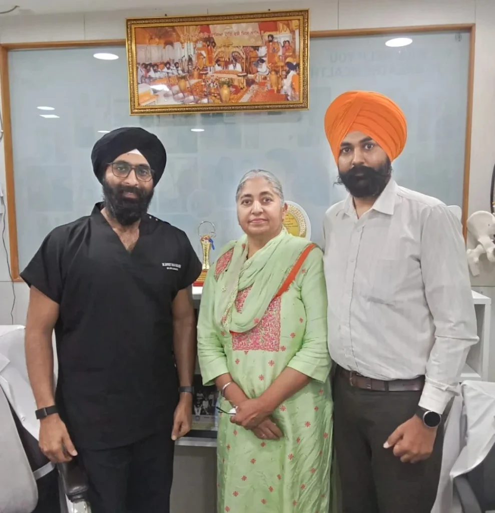 DAvinder Kaur patient Testimonial for Medisyn Hospital - Dr Jaspreet Singh randhawa
