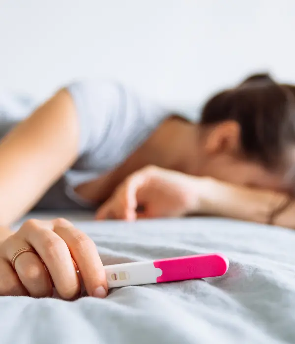 Infertility treatment showing couple consulting doctor for fertility evaluation and care