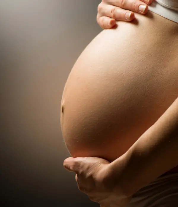 Normal delivery and C-section comparison showing childbirth methods and maternal care