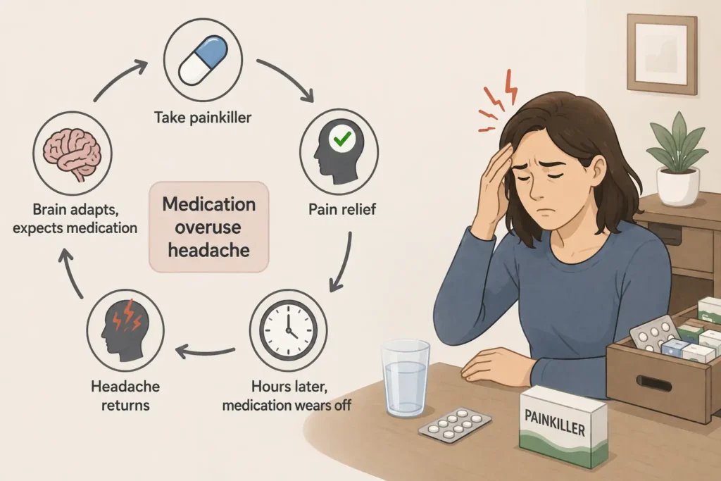Cause 2 The Painkiller in Your Drawer Is Sustaining the Headache
