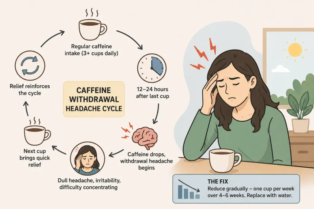 Cause 3 Your Body Is Running on Caffeine and Calling the Withdrawal a Headache