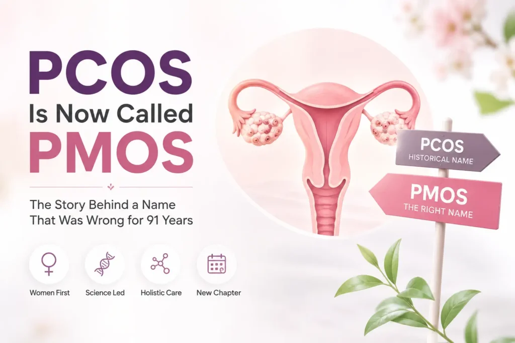PCOS Is Now Called PMOS The Story Behind a Name That Was Wrong for 91 Years