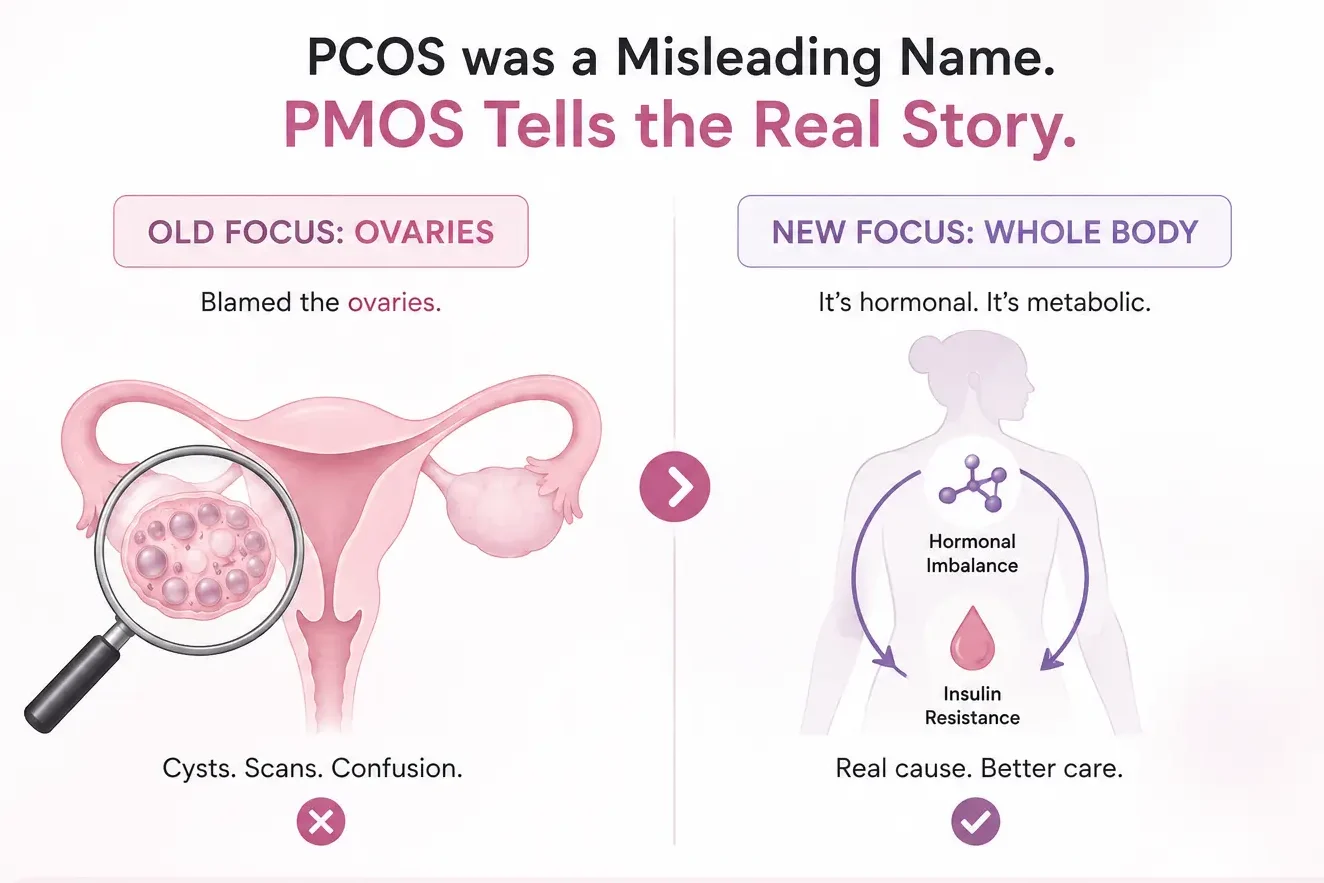 Why the Old Name Was a Problem The PCOS Lie That Lasted 91 Years