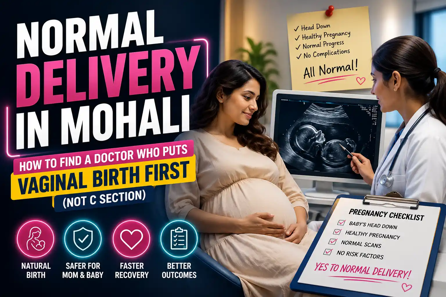 Normal Delivery in Mohali How to Find a Doctor Who Puts Vaginal Birth First (Not C Section)