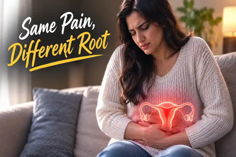 Same Pain, Different Roots